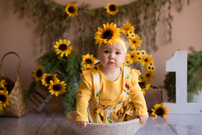 sunflower photoshoot columbus